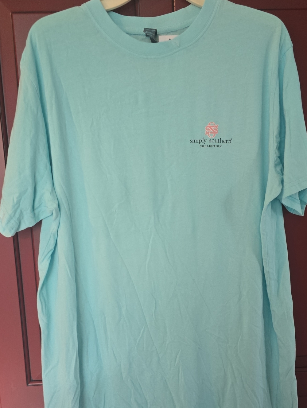 Simply Southern Aqua Logo Short-Sleeve Tee